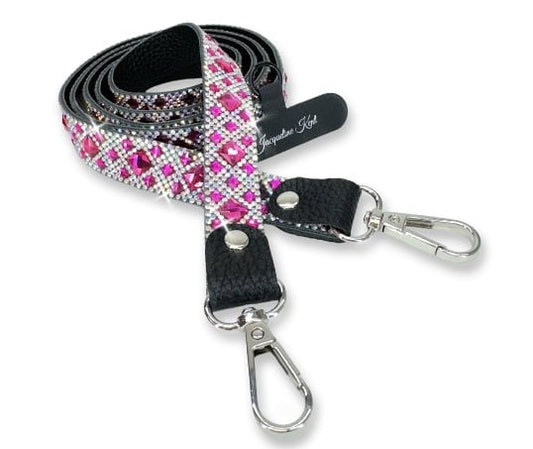 Jacqueline Kent Crossbody Lanyard  Hot Pink