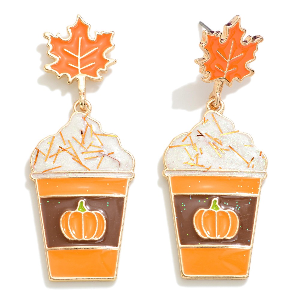 Enamel PSL Earrings