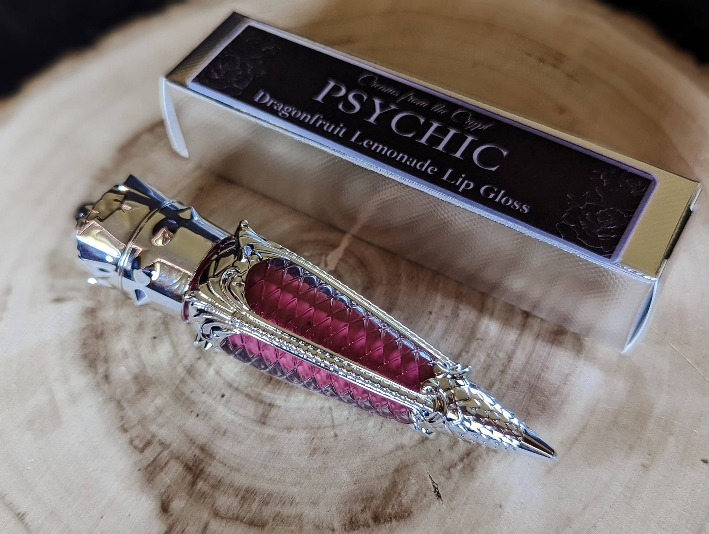 Creams From The Crypt Lip Gloss-Psychic Silver