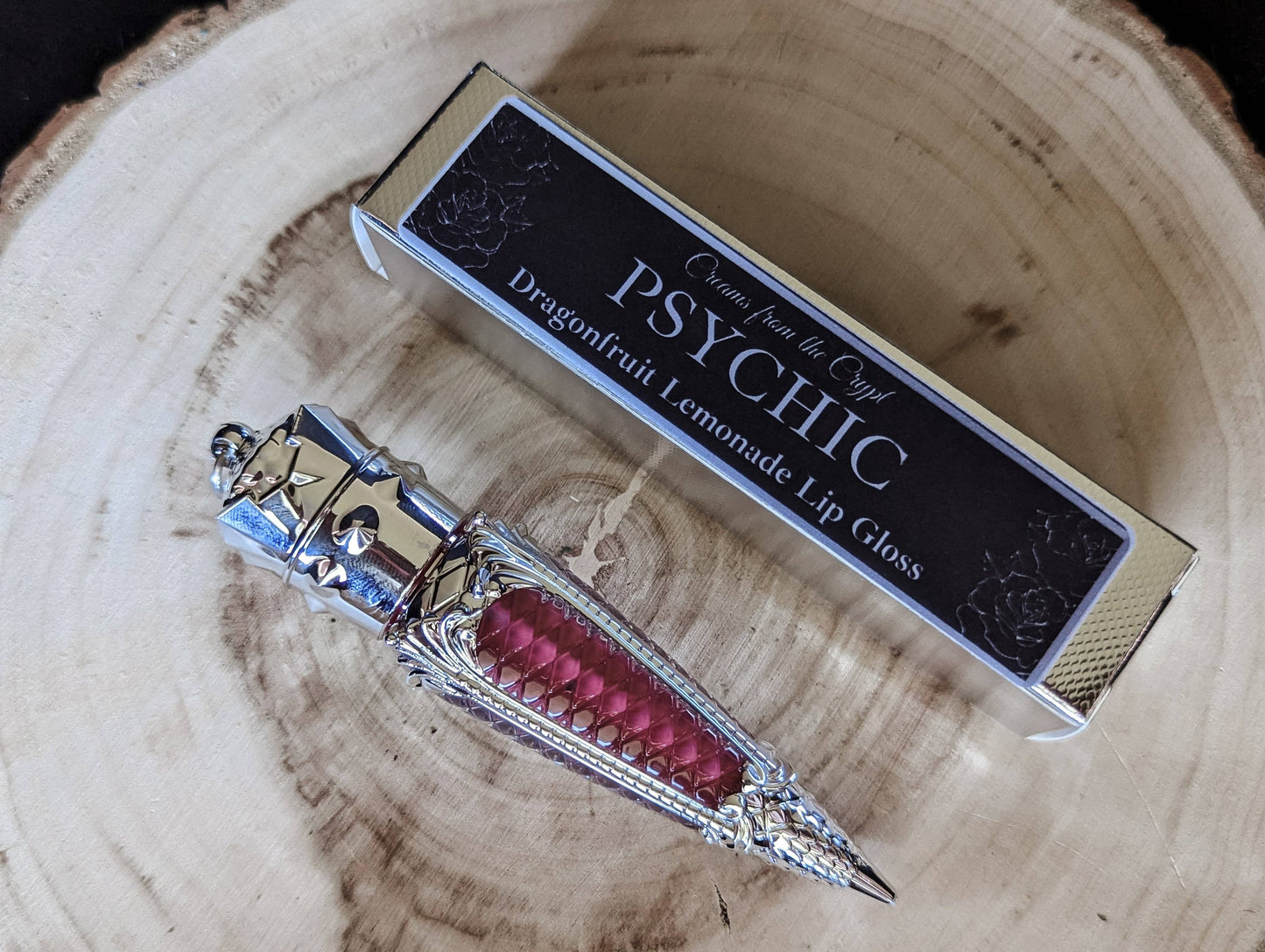 Creams From The Crypt Lip Gloss-Psychic Silver