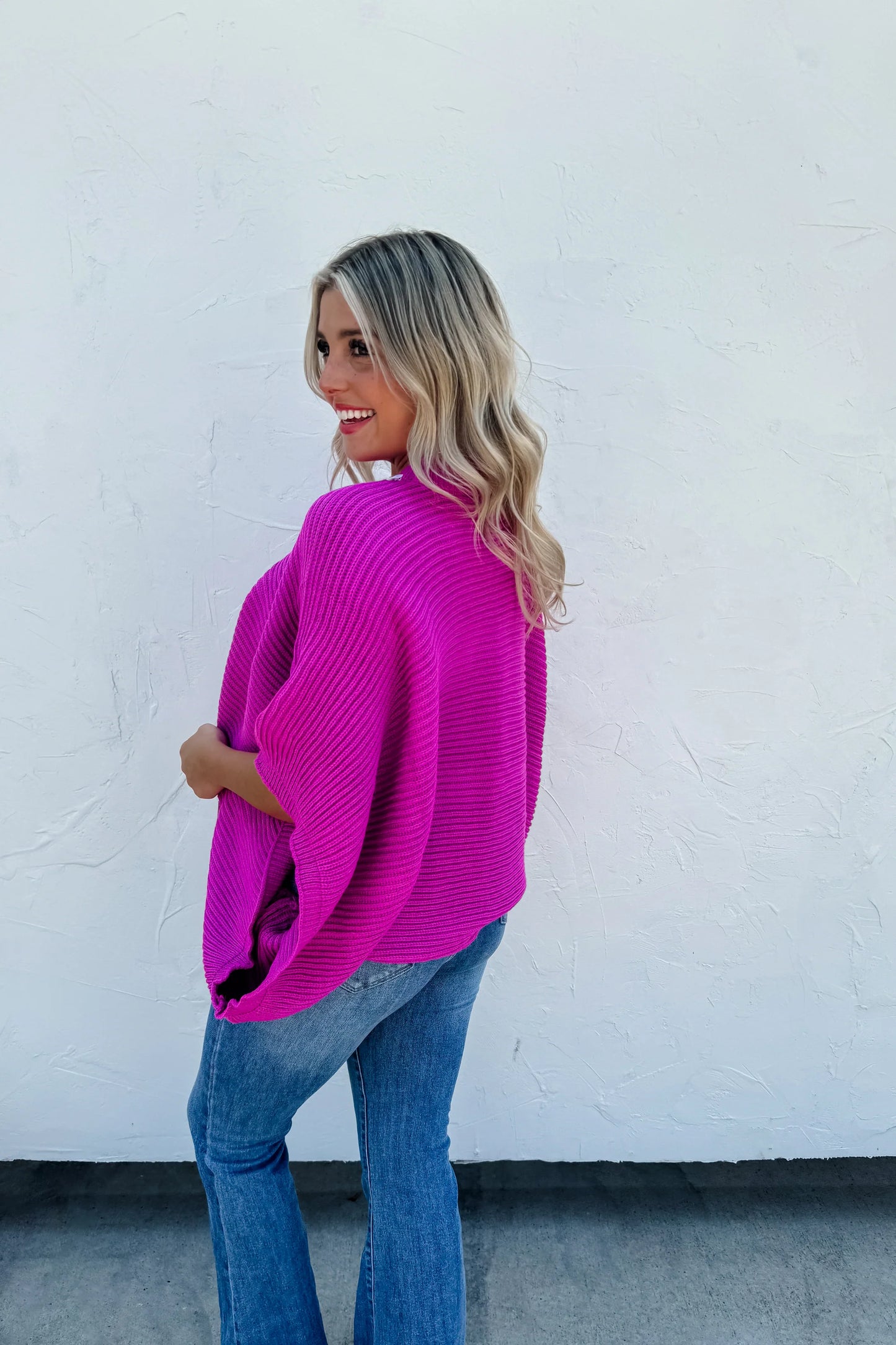 Pullover Bubble Poncho