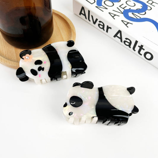 Cartoon Panda Hair Clip