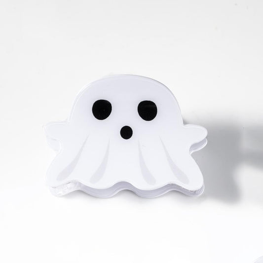 Scared Ghost Hair Claw Clip