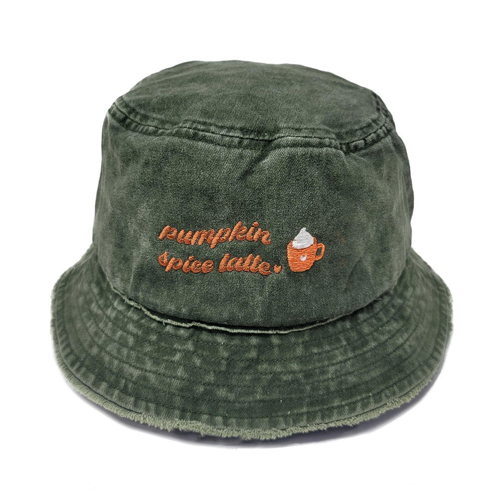 Pumpkin Spice Latte Bucket Hat