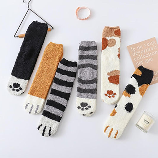 Plushy Paw Socks