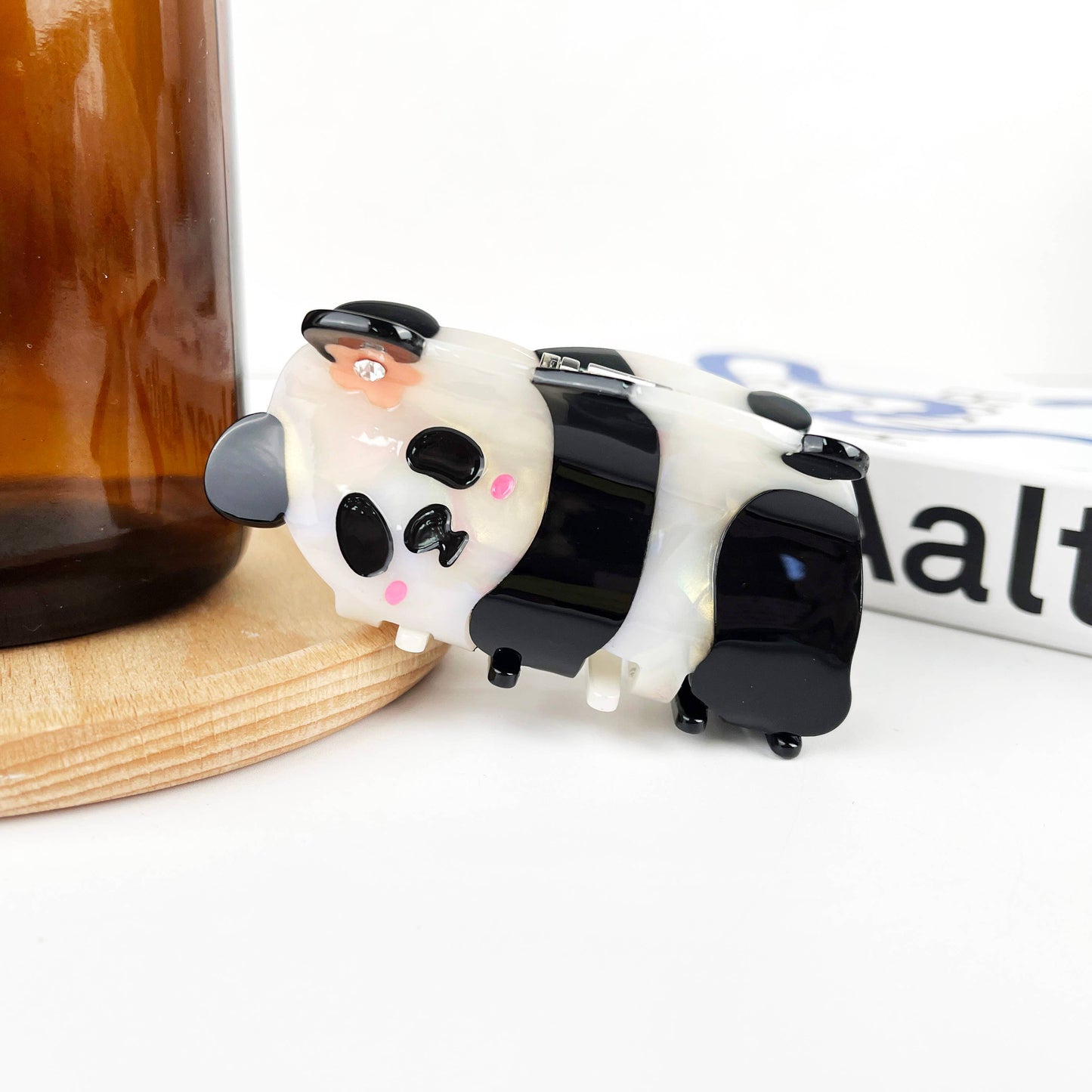 Cartoon Panda Hair Clip