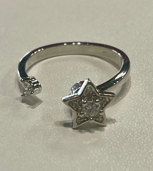 Fidget Ring - Star & Stone