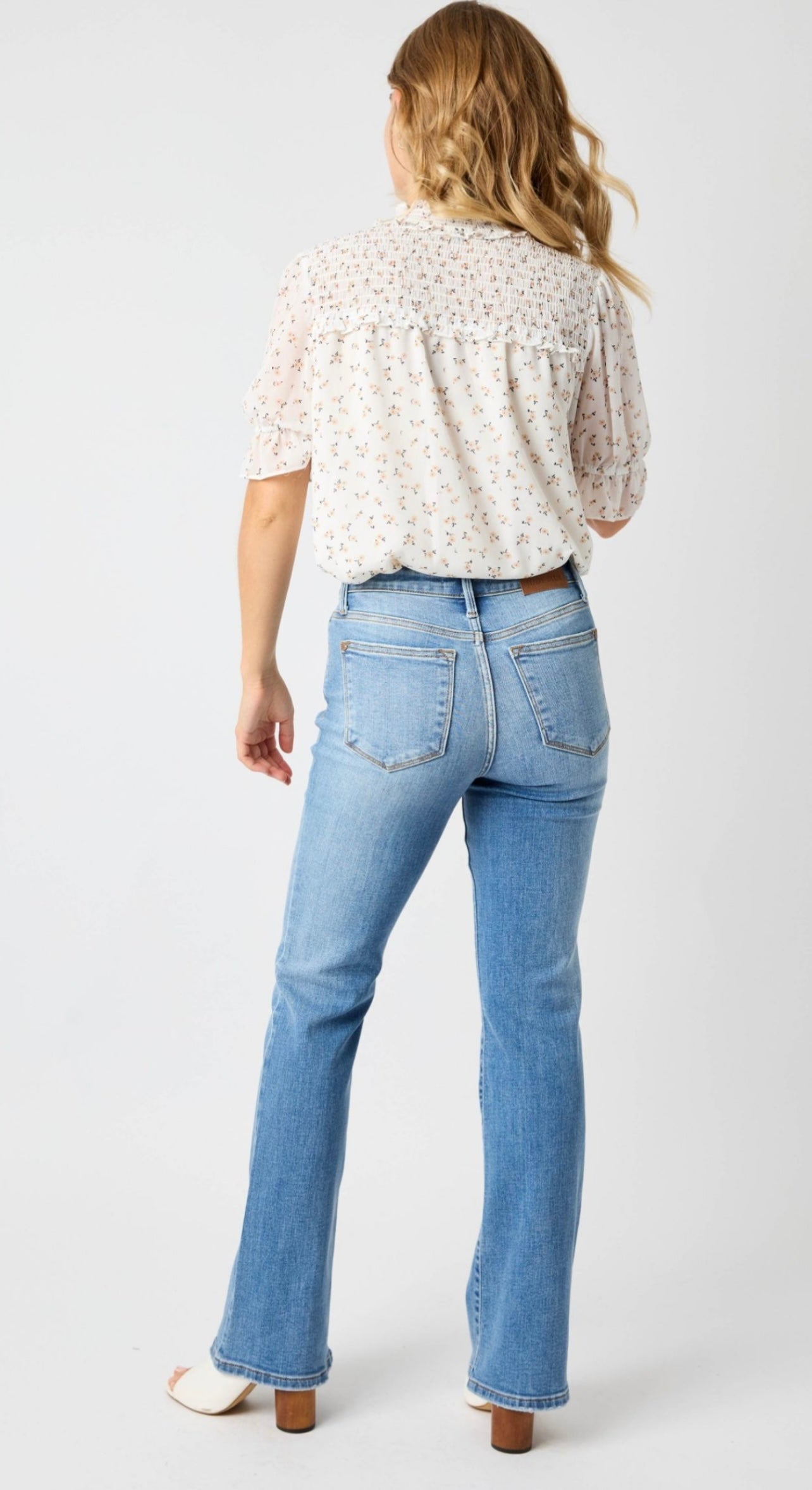 Judy Blue Mid Rise Vintage Bootcut Denim