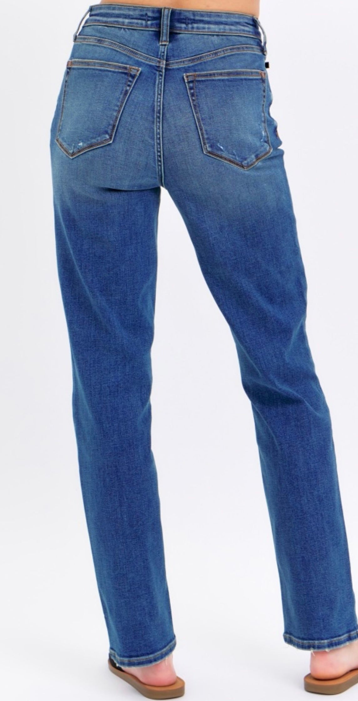 Judy Blue High Waist Straight Denim