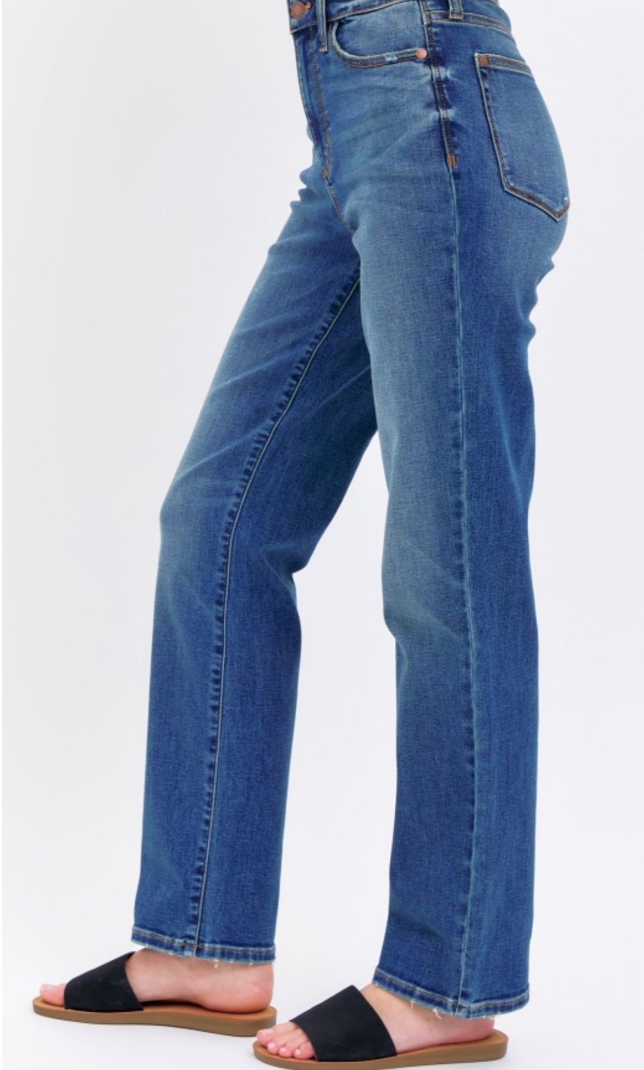 Judy Blue High Waist Straight Denim