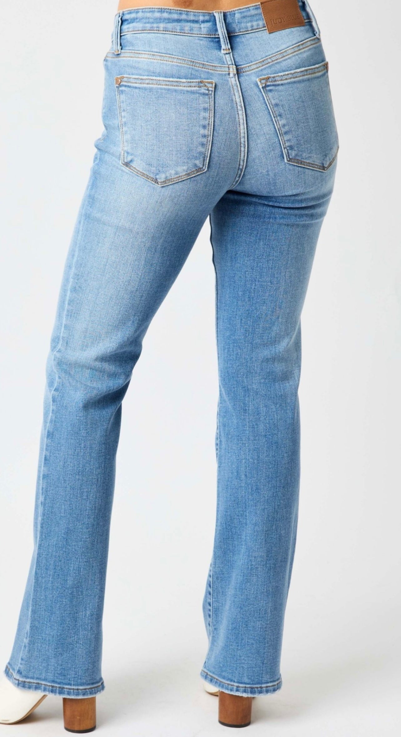 Judy Blue Mid Rise Vintage Bootcut Denim