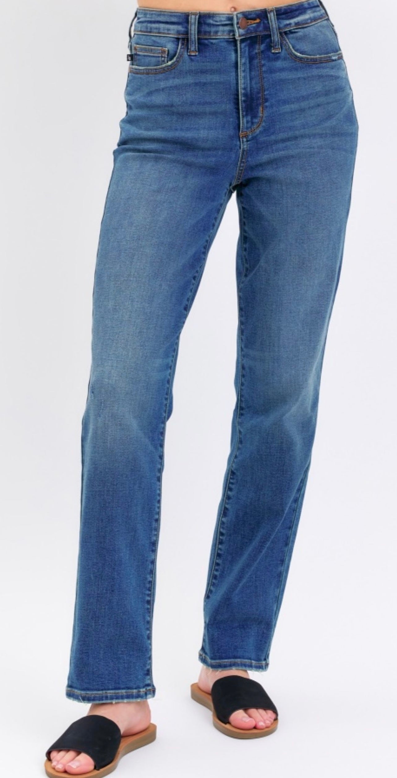 Judy Blue High Waist Straight Denim