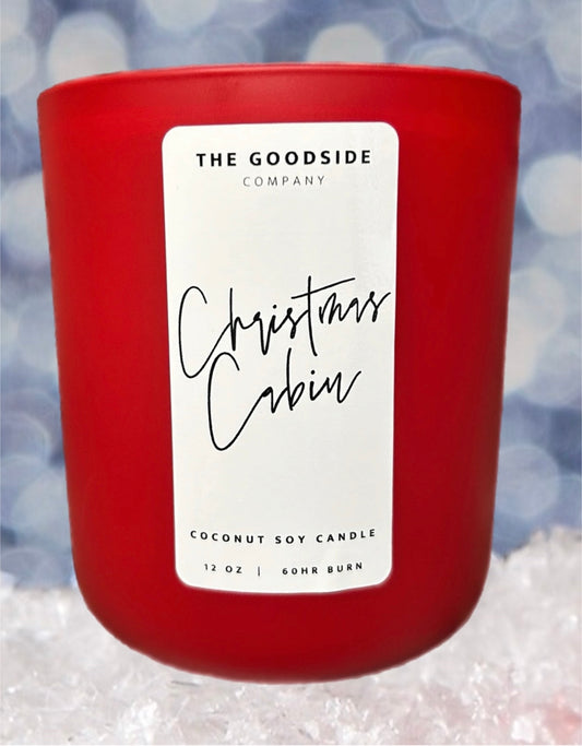 Christmas Cabin Candle