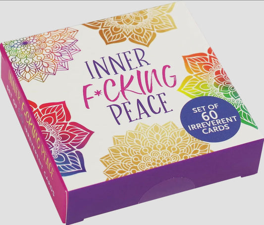 Inner F*ucking Peace Motivational Cards