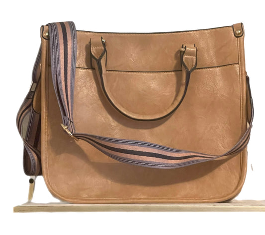 Aubree Handbag in Beige