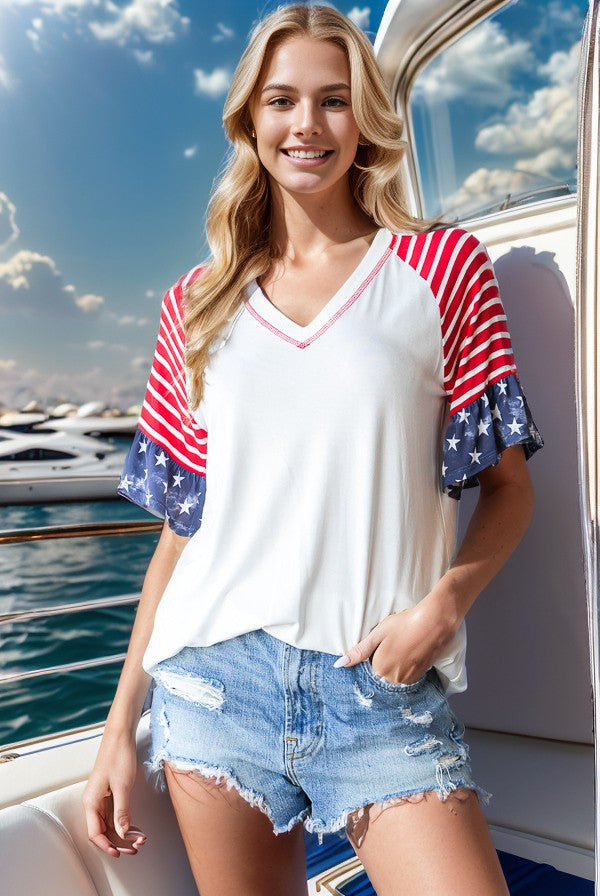 Stars & Stripes Top