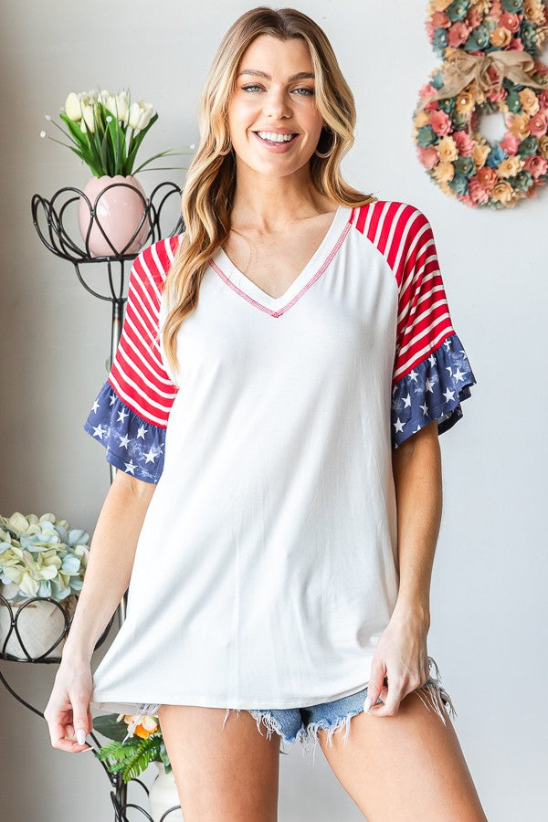 Stars & Stripes Top