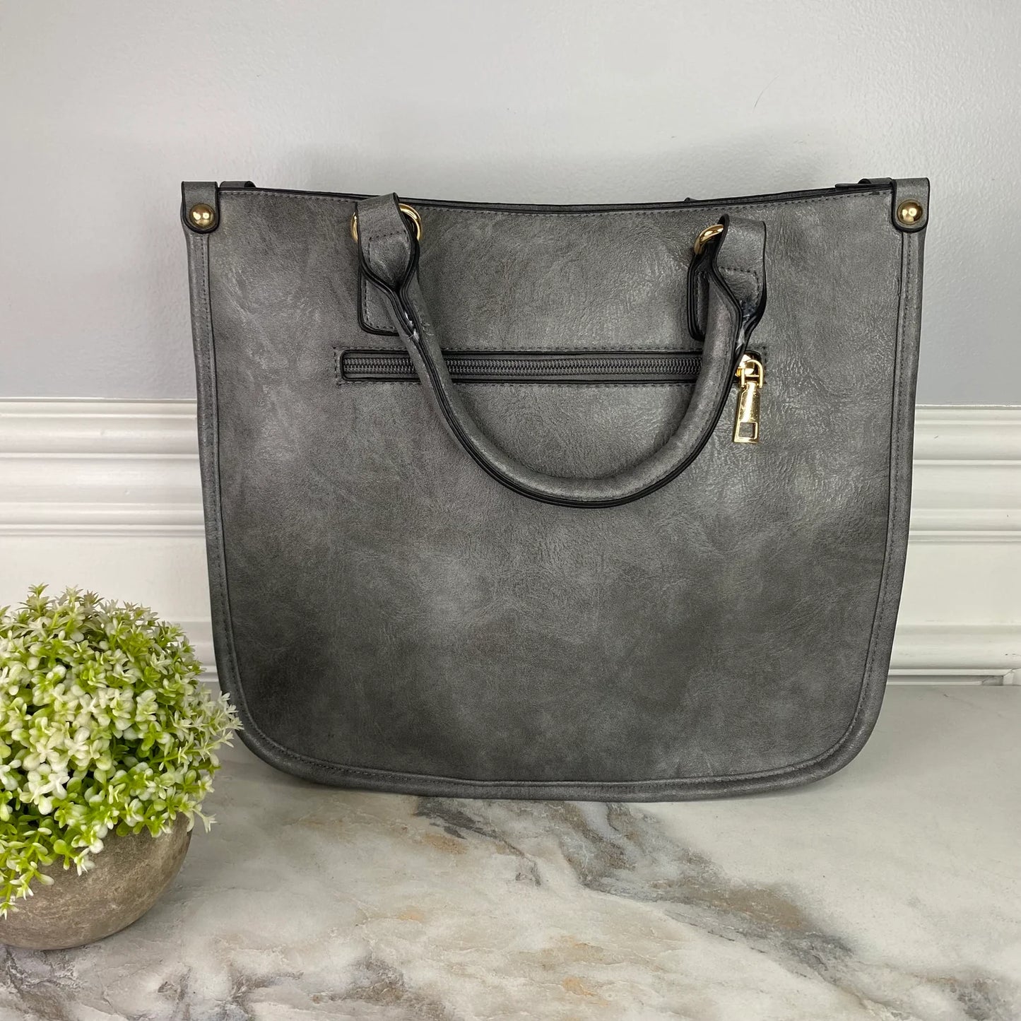 Aubree Handbag in Grey