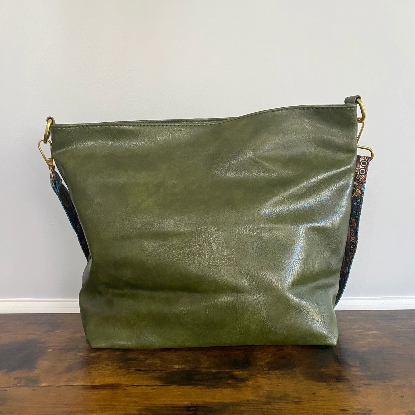 Willow Handbag in Dark Green
