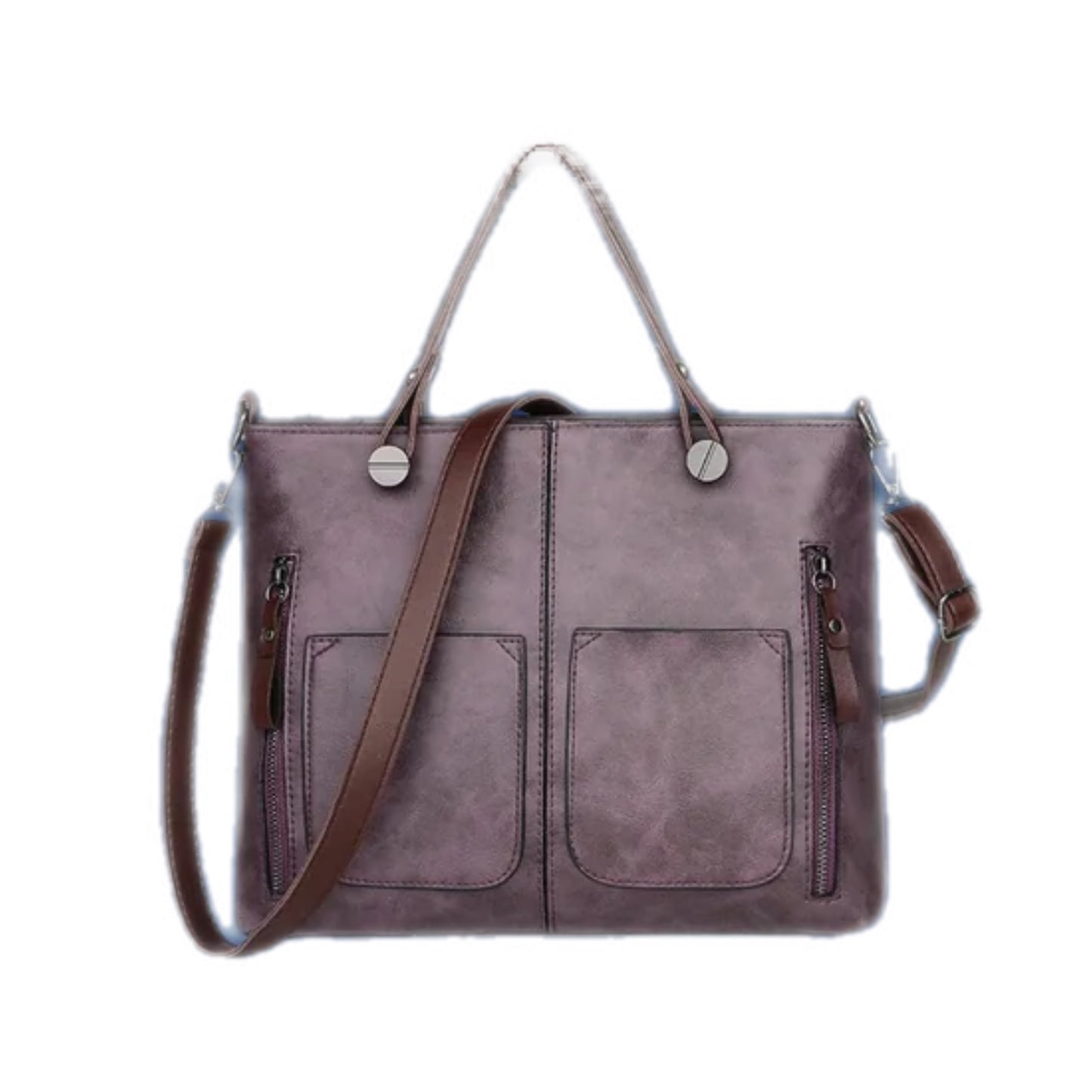 The Space For Everything Handbag in Plum