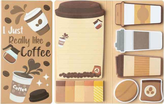 Sticky Note Set- Coffee