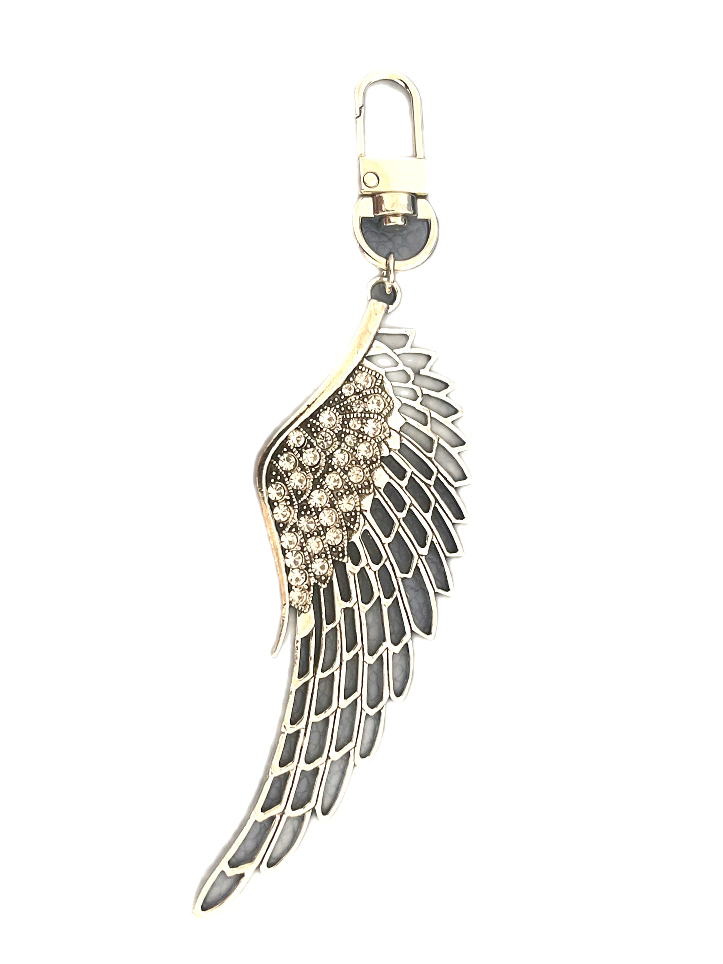 Jacqueline Kent Handbag Charm - Large Angel Wing