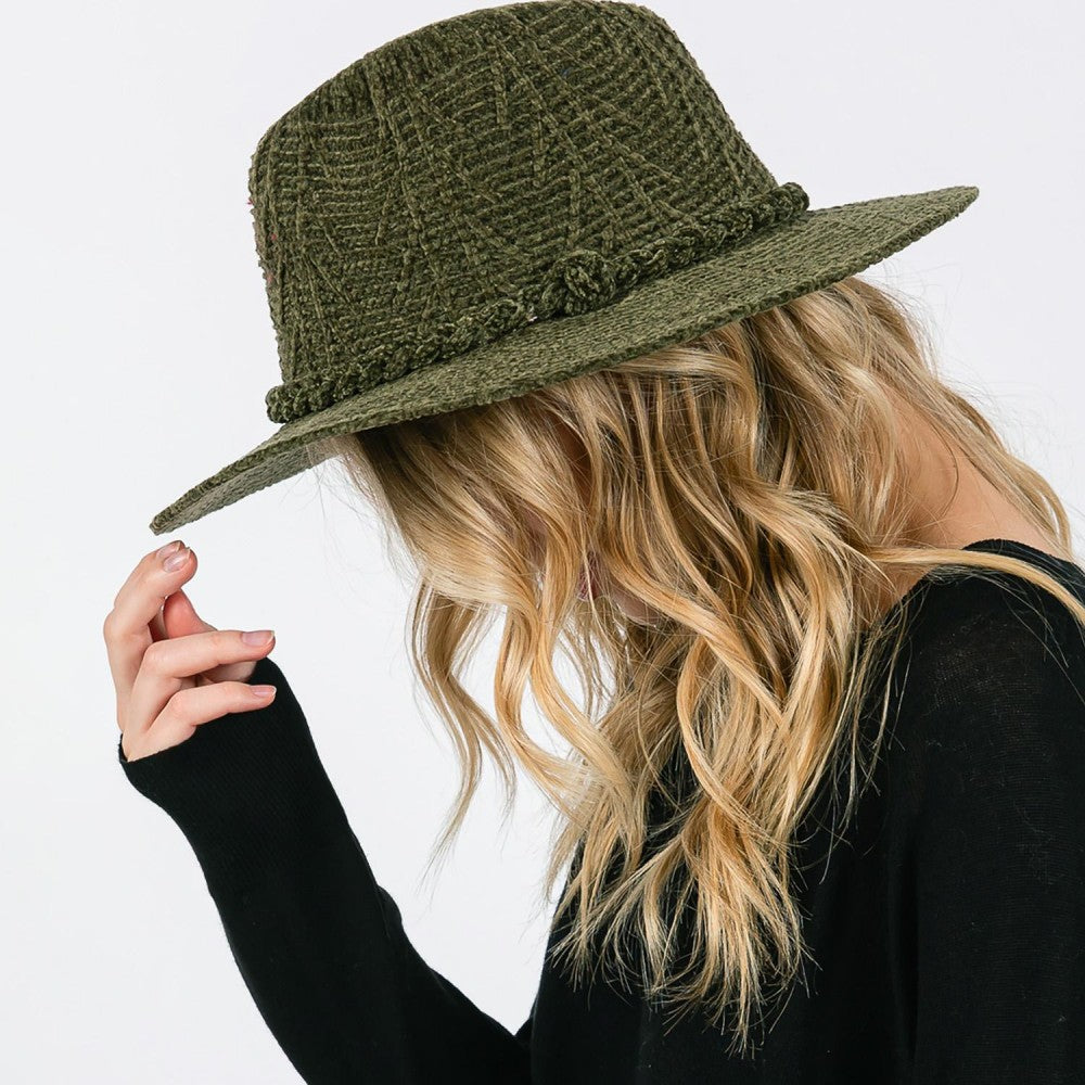 Soft Knit Hat in Green