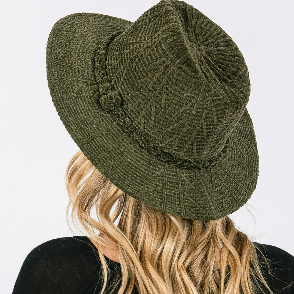 Soft Knit Hat in Green