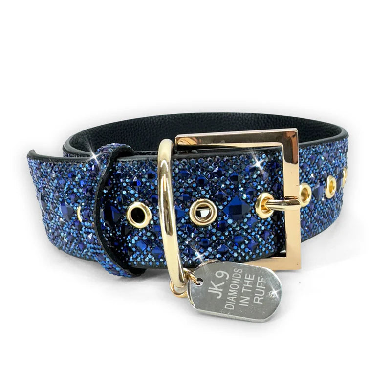 Jacqueline Kent Diamonds in the Ruff Collars Blue