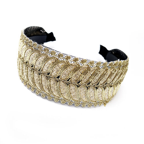 Jacqueline Kent Gold Elegance Headband