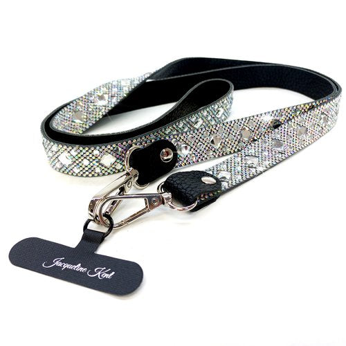 Jacqueline Kent Crossbody Lanyard  Crystal Ice