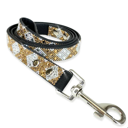 Jacqueline Kent Studded Leash Gold & Silver