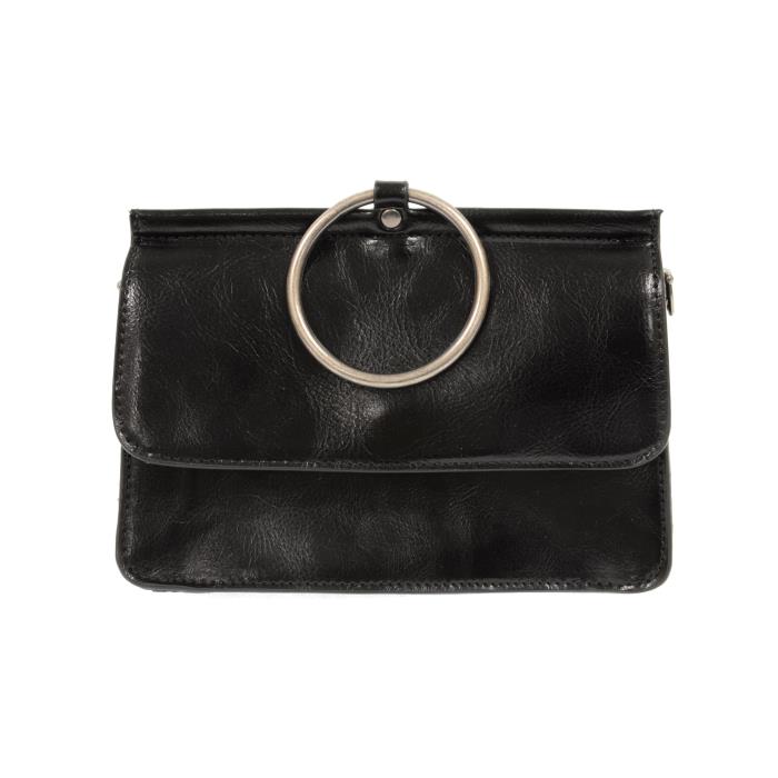 Black Aria Ring Bag