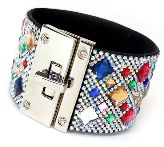 Jacqueline Kent Cuff Bracelet in Multi