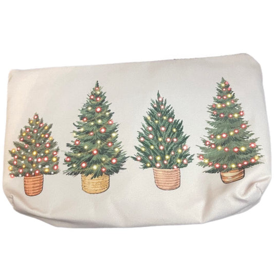 Carry All Pouch- Holiday Trees