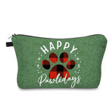 Carry All Pouch- Happy Pawlidays