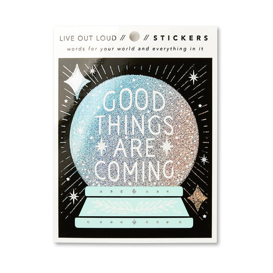 Good Things Are Coming Sticker Set