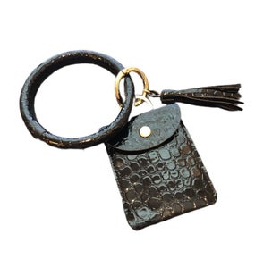 Cohutta Wood Snap Pocket Bangle Keychain