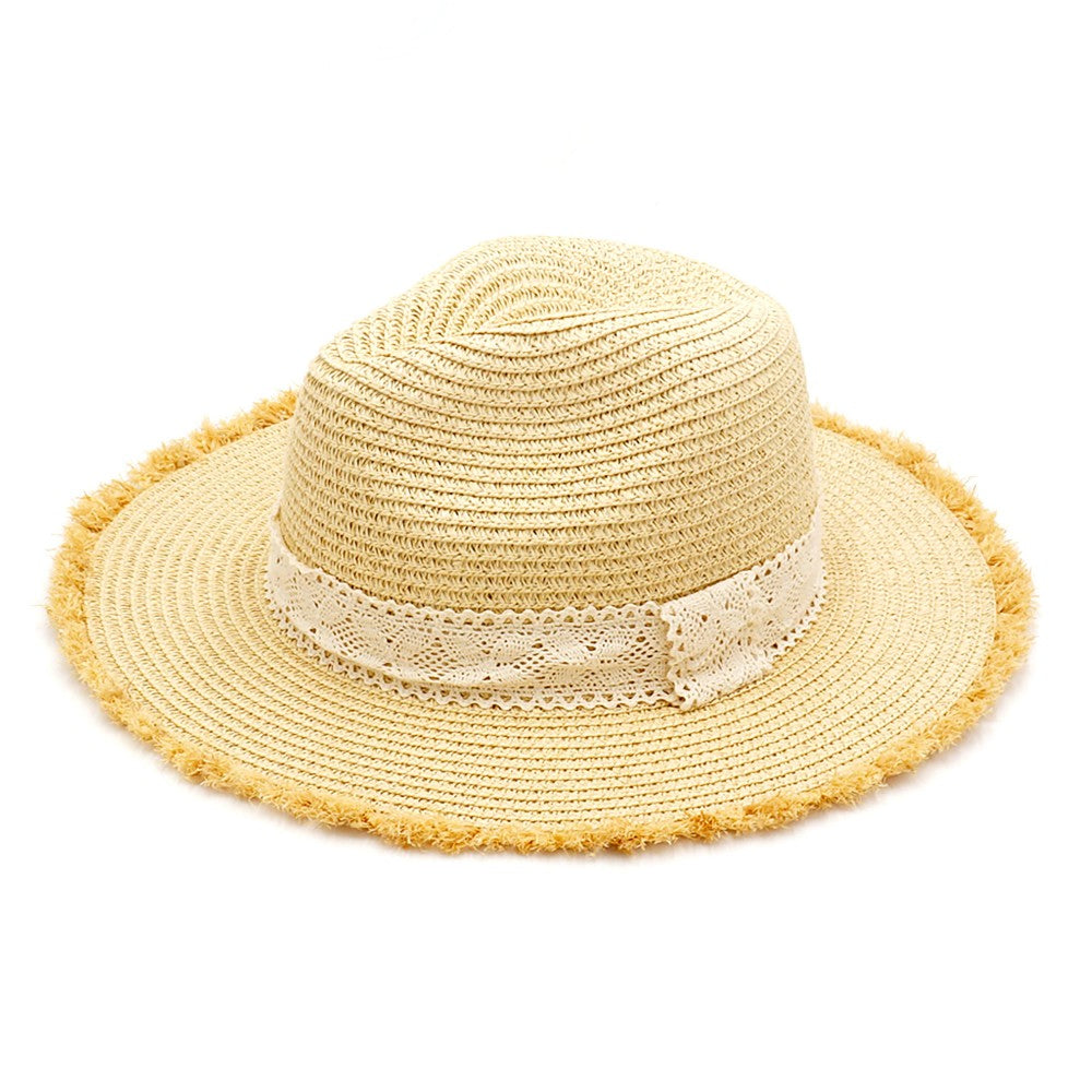 Frayed Edge Panama Hat