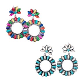 Western Circle Earring