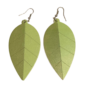 Teardrop Leaf Earring