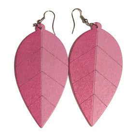 Teardrop Leaf Earring