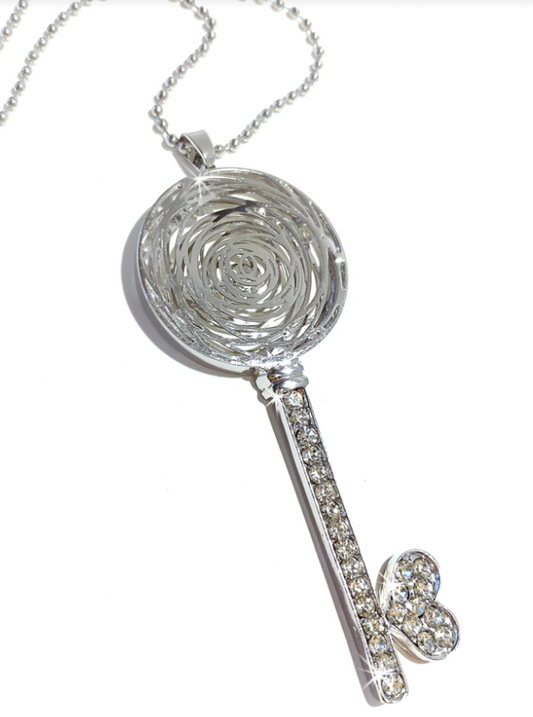 Jacqueline Kent Key Pendant Necklace